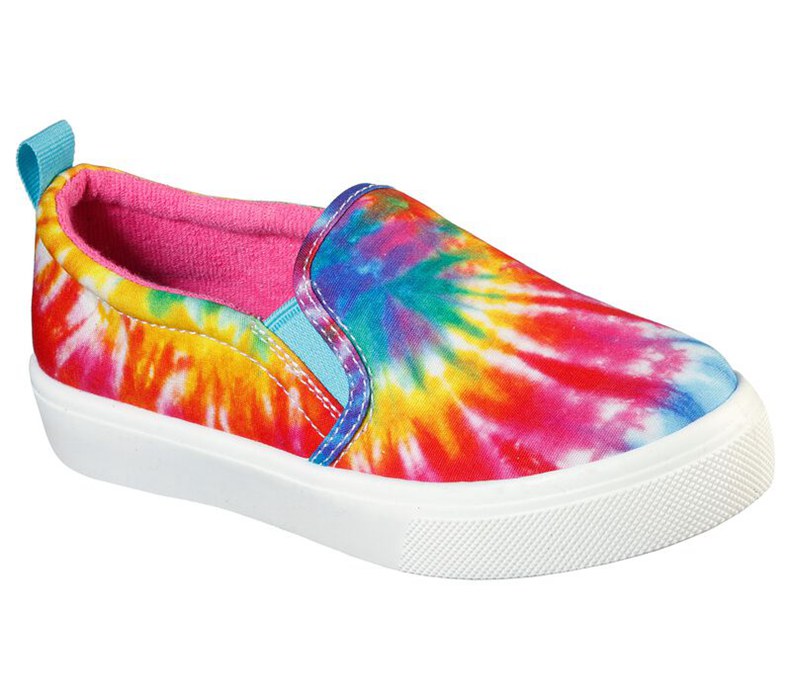 Skechers Flickor Olika Färger Slip On - Poppy - Hippie Hype - Sverige (BVJHX-9647)